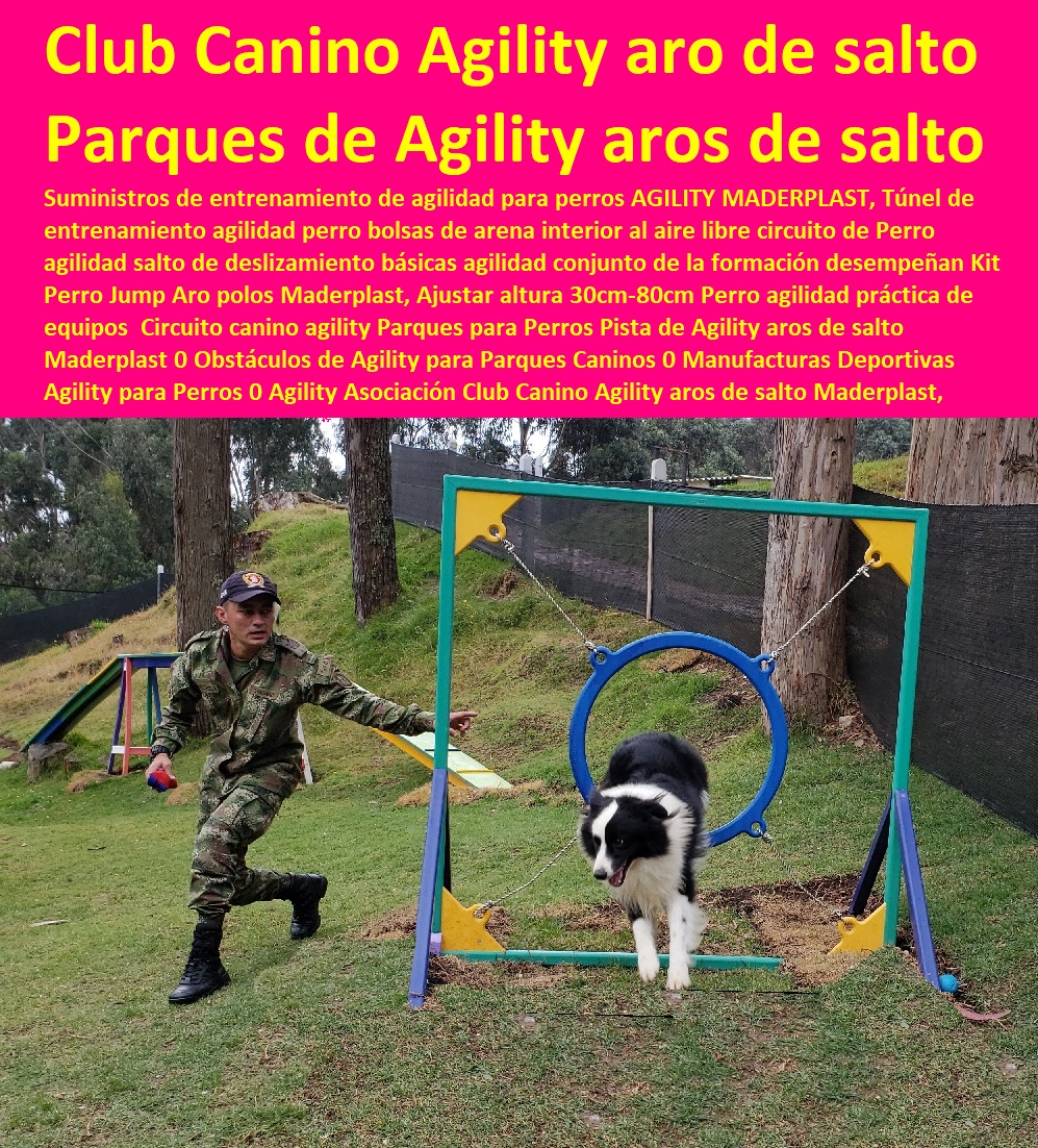 Circuito canino agility Parques para Perros Pista de Agility aros de salto Maderplast 0 Obstáculos de Agility para Parques Caninos 0 Manufacturas Deportivas Agility para Perros 0 Agility Asociación Club Canino Agility aros de salto Circuito canino agility Parques para Perros Pista de Agility aros de salto Maderplast 0 Agility De Perros, Pistas De Adiestramiento, Caninos Para Perros, Equipo De Agility Para Perros, Cunas Y Parideras Para Perros, Parques Para Perros, Corrales Para Perros, Jaulas cuidado de perros, Casas Para Perros Y Mascotas, Obstáculos de Agility para Parques Caninos 0 Manufacturas Deportivas Agility para Perros 0 Agility Asociación Club Canino Agility aros de salto